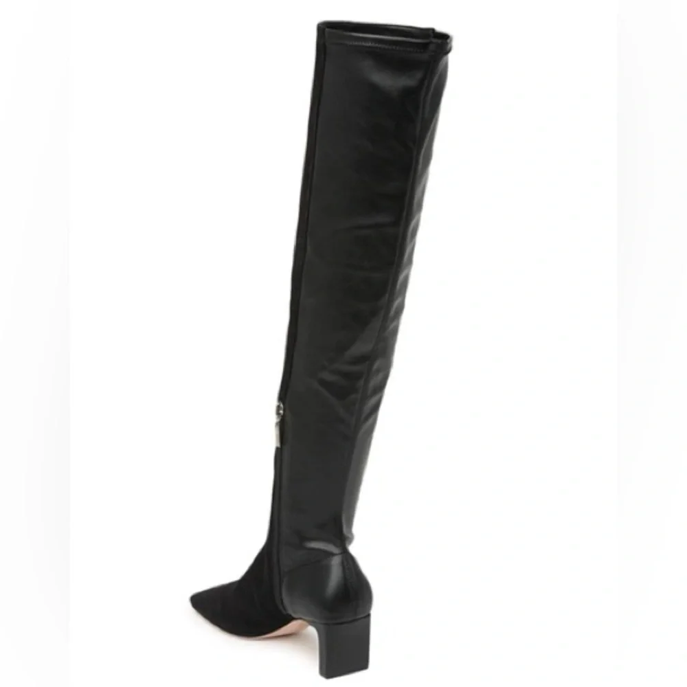 SCHUTZ Donata OTK Leather Boots
